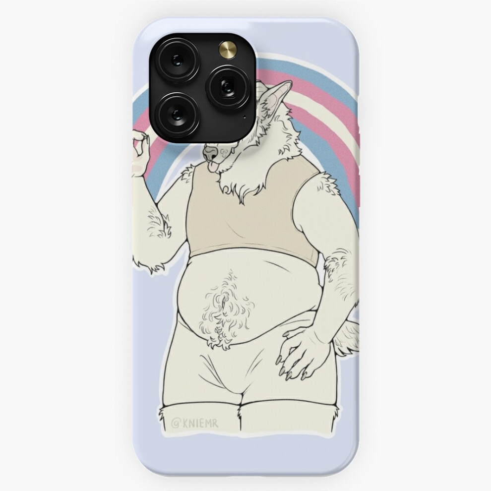 (Transgender Pride Flag Ftm Trans Chest Binder Werewolf =7817) Phone Case For Iphone Samsung 19 18 17 16 14 13 12 11 Plus Pro Max Galaxy S28 S27 S26 S 4741628106380