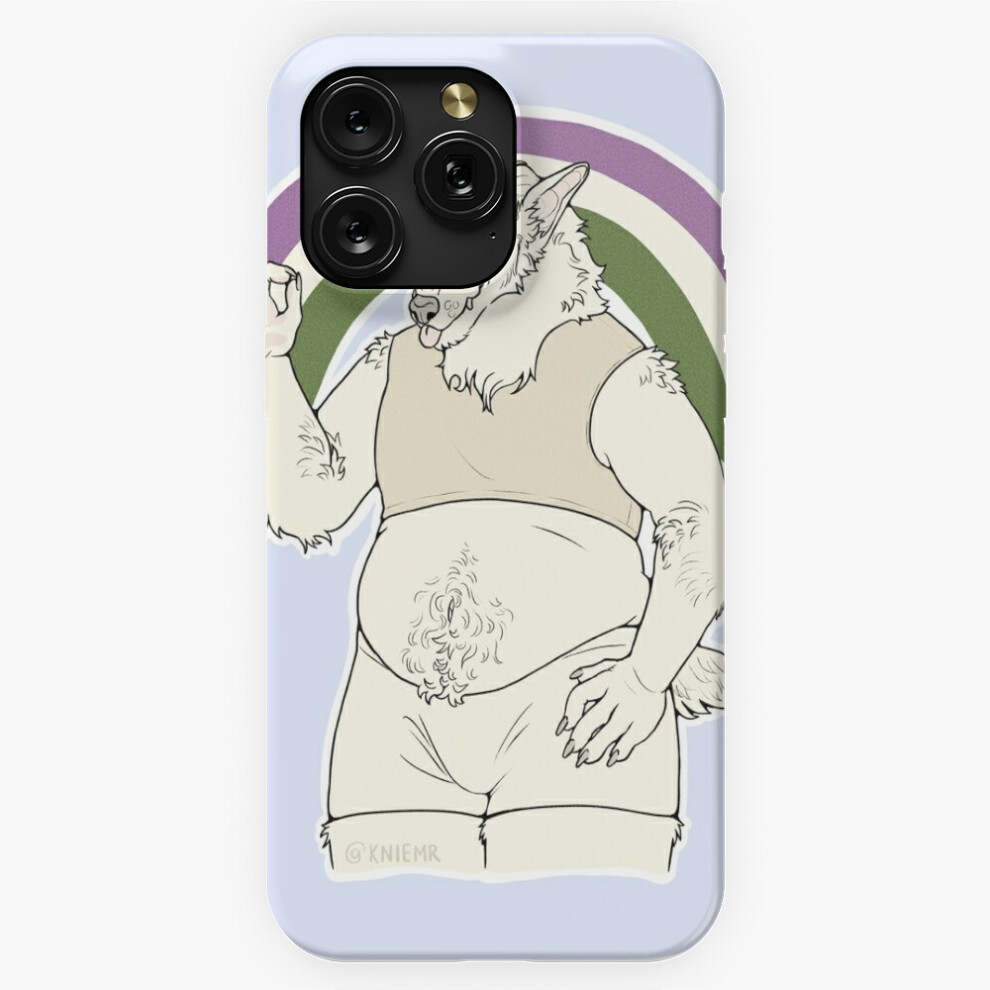 (Genderqueer Pride Flag Ftm Trans Chest Binder Werewolf =7782) Phone Case For Iphone Samsung 19 18 17 16 14 13 12 11 Plus Pro Max Galaxy S28 S27 S26 S 4741628106021