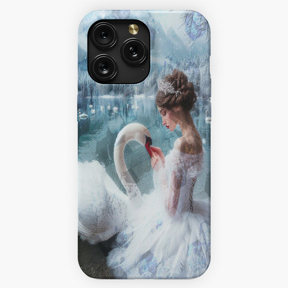 (Enchanting Swan Princess Frozen Elegance=7733) Phone Case For Iphone Samsung 19 18 17 16 14 13 12 11 Plus Pro Max Galaxy S28 S27 S26 S25 S24 S23 S22 4741628105529