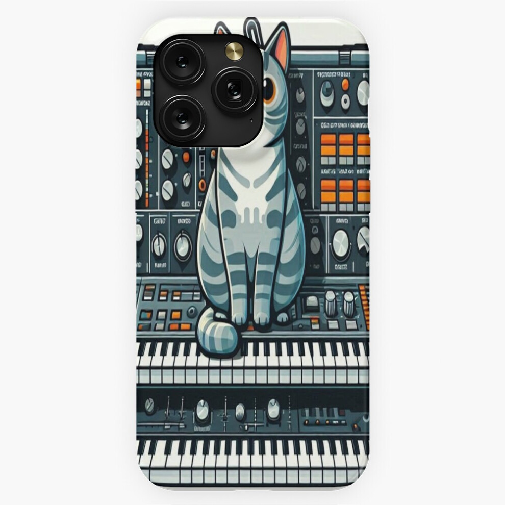 (Catsynth: Feline Funk On The Decks=7671) Phone Case For Iphone Samsung 19 18 17 16 14 13 12 11 Plus Pro Max Galaxy S28 S27 S26 S25 S24 S23 S22 Ultra 4741628104898