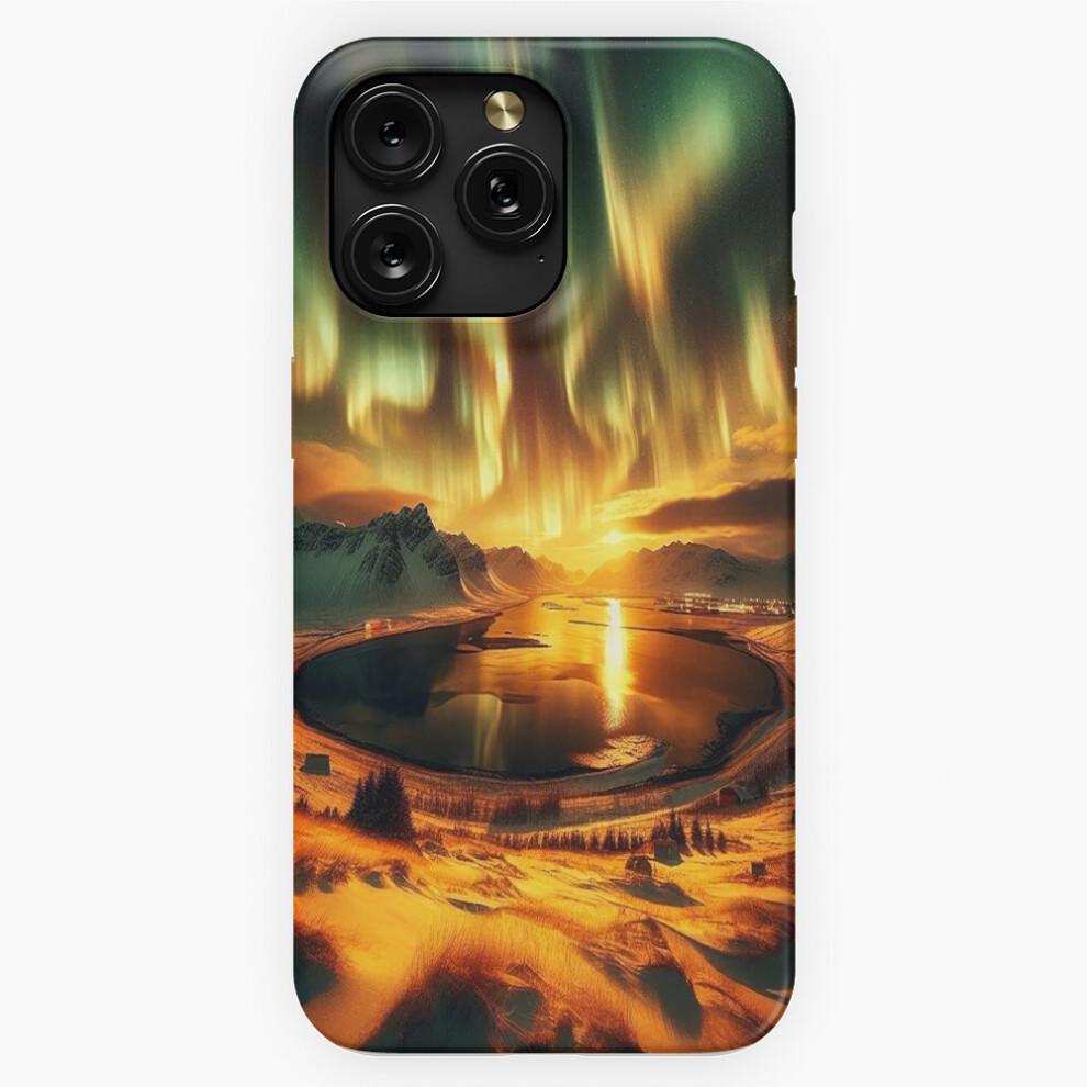 ( Aurora=7669) Phone Case For Iphone Samsung 19 18 17 16 14 13 12 11 Plus Pro Max Galaxy S28 S27 S26 S25 S24 S23 S22 Ultra Note 20 Golden 4741628104874