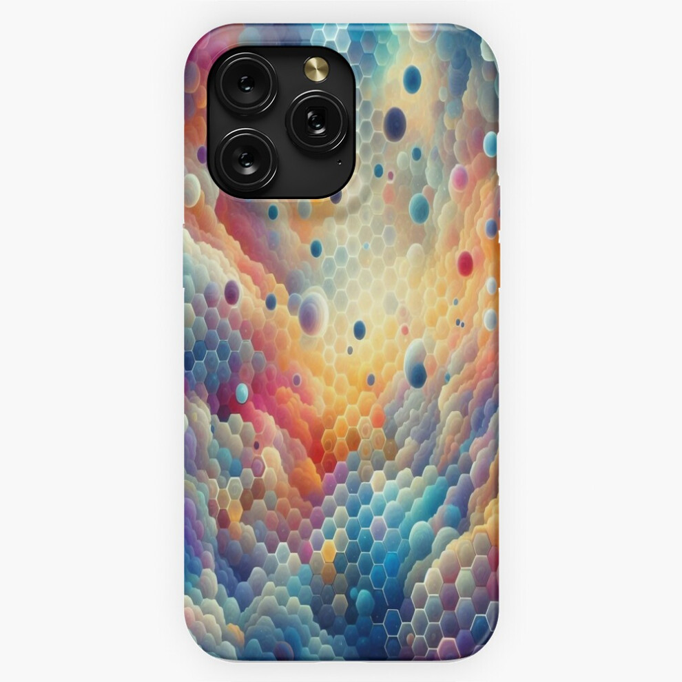 (Spectacular Colorful Honeycomb Pattern =7655) Phone Case For Iphone Samsung 19 18 17 16 14 13 12 11 Plus Pro Max Galaxy S28 S27 S26 S25 S24 S23 S22 U 4741628104737