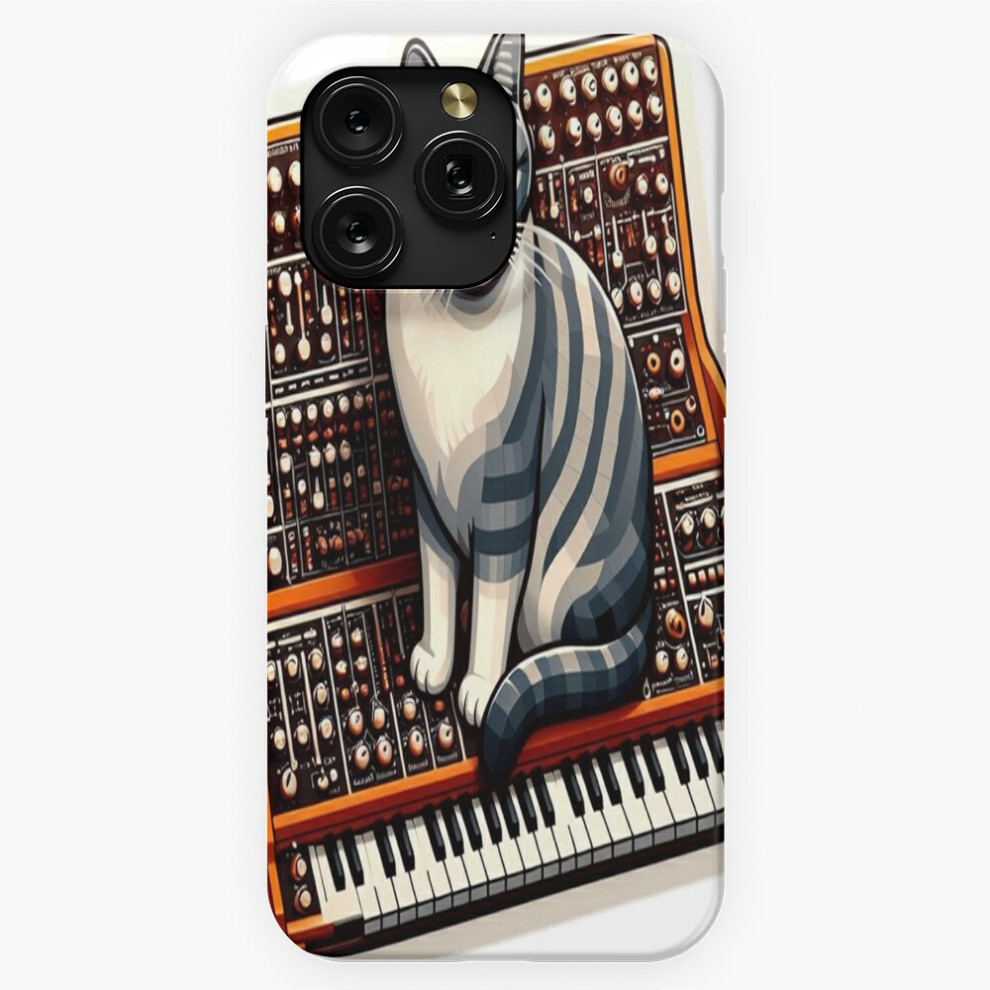 (Nine Lives Of Synth: The Catsynth Masterclass=7624) Phone Case For Iphone Samsung 19 18 17 16 14 13 12 11 Plus Pro Max Galaxy S28 S27 S26 S25 S24 S23 4741628104416