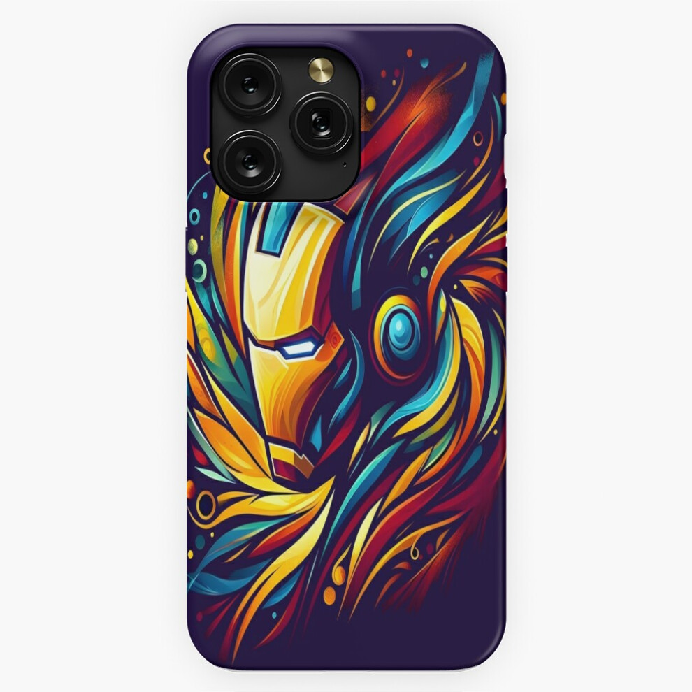 (Colorful Artistic Iron Man Design=7520) Phone Case For Iphone Samsung 19 18 17 16 14 13 12 11 Plus Pro Max Galaxy S28 S27 S26 S25 S24 S23 S22 Ultra N 4741628103358