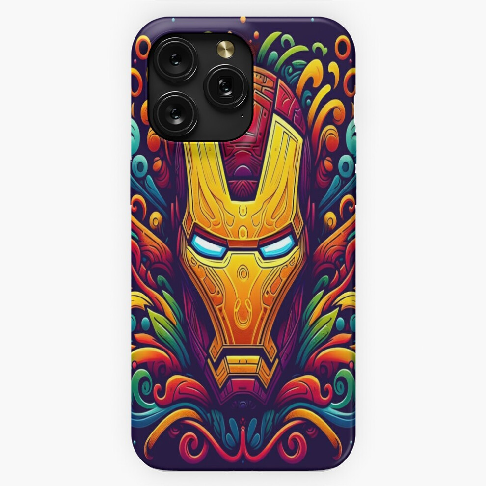 (Colorful Artistic Iron Man Design=7514) Phone Case For Iphone Samsung 19 18 17 16 14 13 12 11 Plus Pro Max Galaxy S28 S27 S26 S25 S24 S23 S22 Ultra N 4741628103297