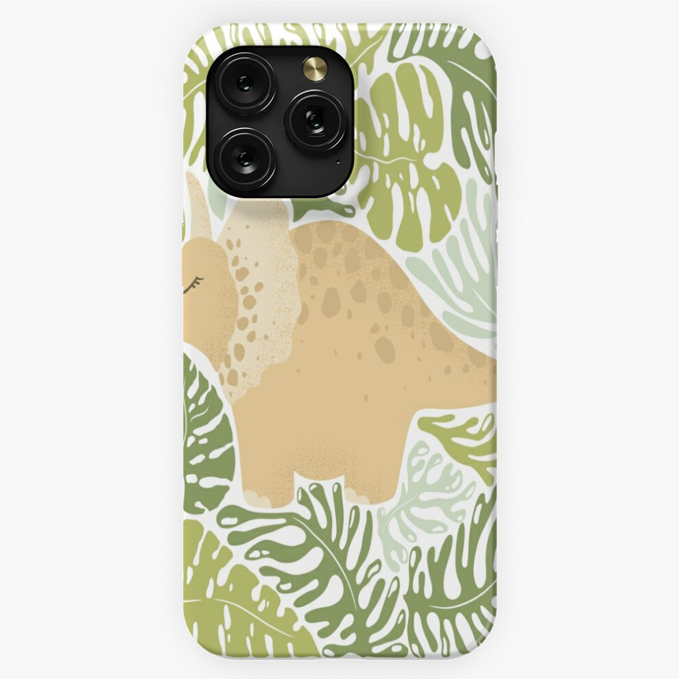 (Cute Hand Drawn Cartoon Dinosaur And Abstract Plants=7509) Phone Case For Iphone Samsung 19 18 17 16 14 13 12 11 Plus Pro Max Galaxy S28 S27 S26 S25 4741628103242