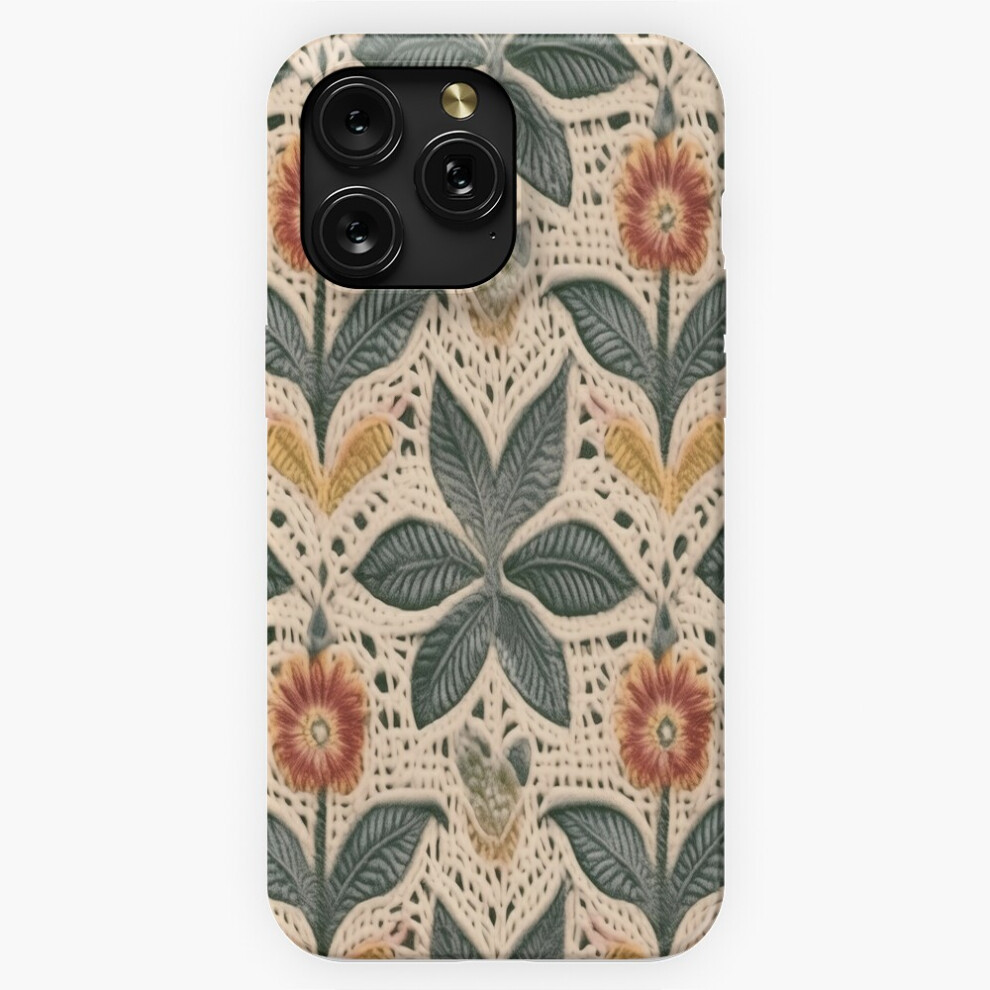 (Crocheted Flowers Seamless Pattern A79=7494) Phone Case For Iphone Samsung 19 18 17 16 14 13 12 11 Plus Pro Max Galaxy S28 S27 S26 S25 S24 S23 S22 U 4741628103082