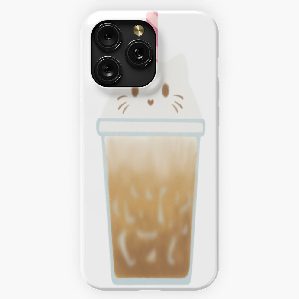 (Kitty Cat Catpuccino Iced Latte=8343) Phone Case For Iphone Samsung 19 18 17 16 14 13 12 11 Plus Pro Max Galaxy S28 S27 S26 S25 S24 S23 S22 Ultra Not 4741628111742