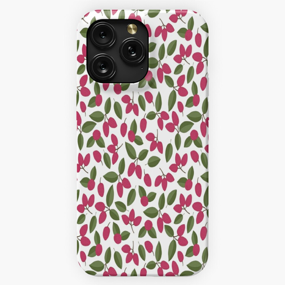 (Natal Plum Seamless Pattern For A Touch Of Exotic Flavor=8166) Phone Case For Iphone Samsung 19 18 17 16 14 13 12 11 Plus Pro Max Galaxy S28 S27 S26 Purple 4741628109947