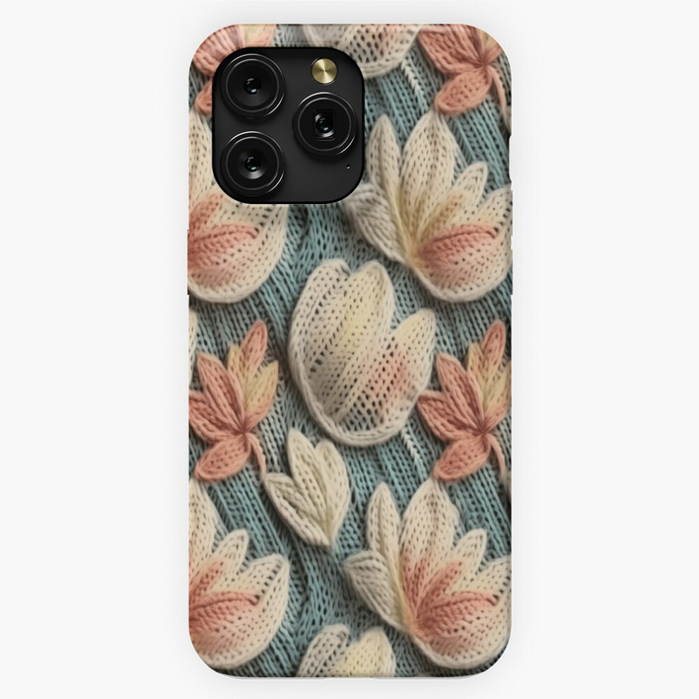 (Flora Crocheted Flowers Seamless Pattern A66=8149) Phone Case For Iphone Samsung 19 18 17 16 14 13 12 11 Plus Pro Max Galaxy S28 S27 S26 S25 S24 S23 4741628109763
