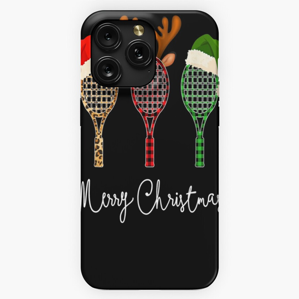 (Tennis Racket Wearing Xmas Christmas Tennis Racket Lover=8123) Phone Case For Iphone Samsung 19 18 17 16 14 13 12 11 Plus Pro Max Galaxy S28 S27 S26 4741628109503
