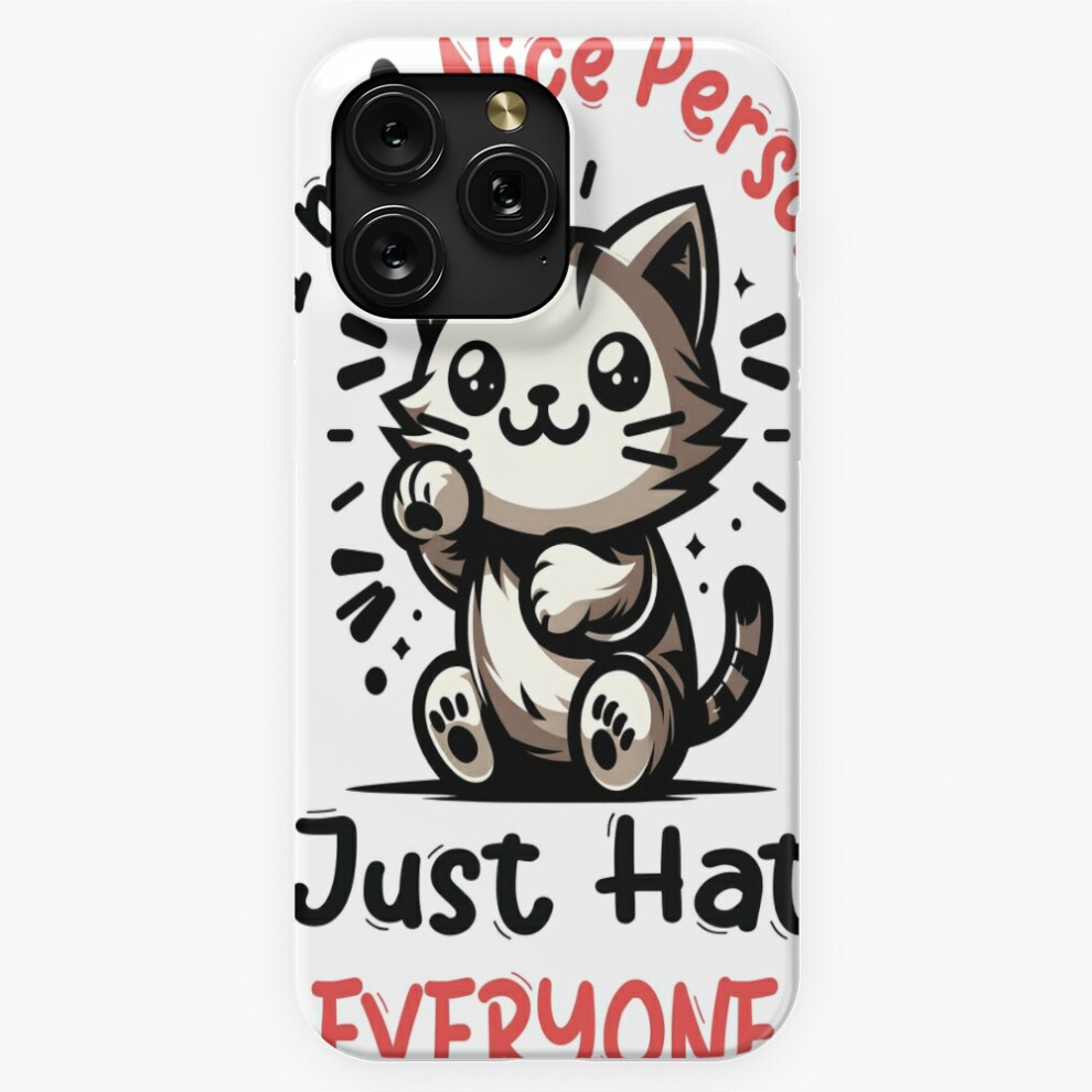 (Funny Cat - Cat Humor - Sassy Cat (9)=8064) Phone Case For Iphone Samsung 19 18 17 16 14 13 12 11 Plus Pro Max Galaxy S28 S27 S26 S25 S24 S23 S22 Ult 4741628108902