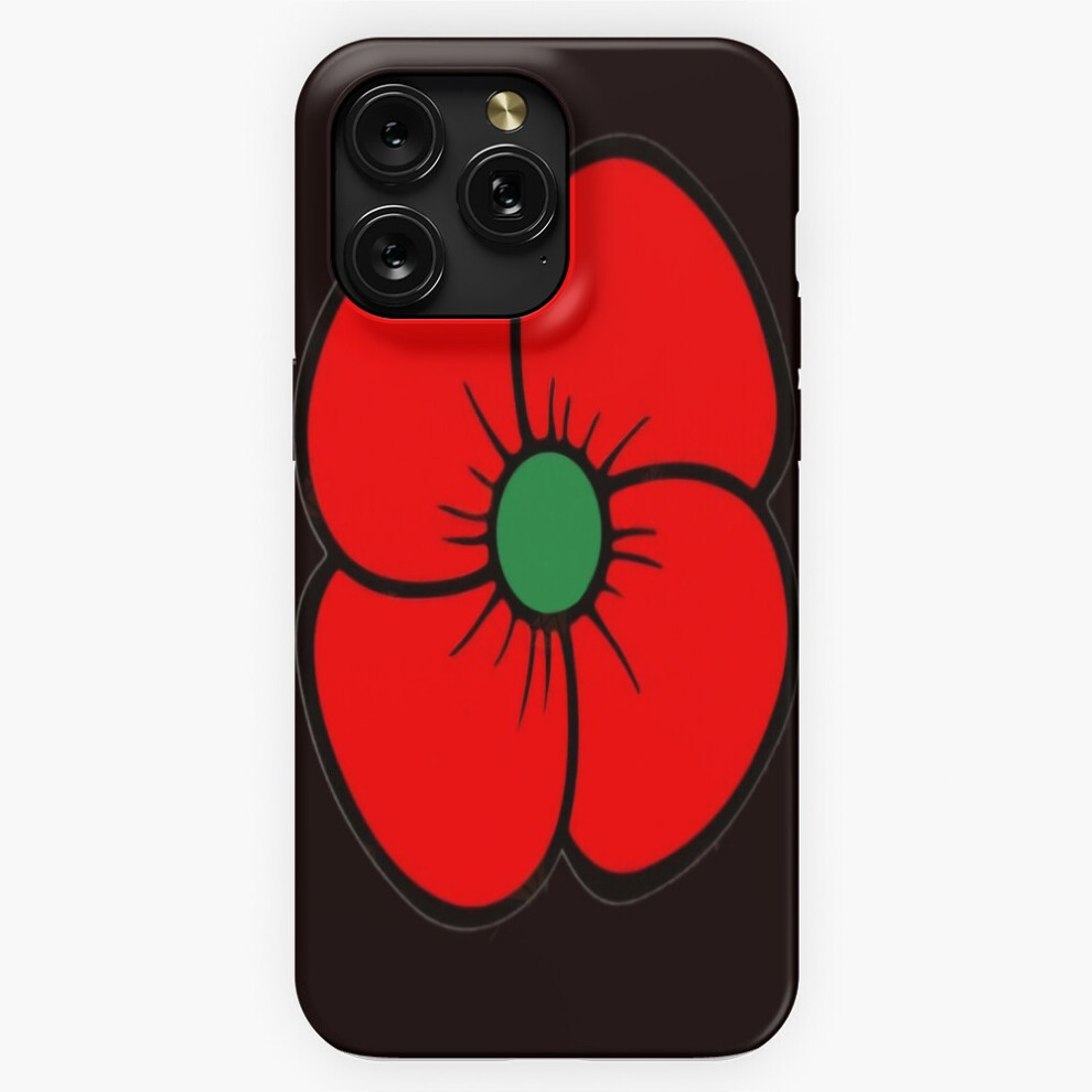(Poppy Bg=8828) Phone Case For Iphone Samsung 19 18 17 16 14 13 12 11 Plus Pro Max Galaxy S28 S27 S26 S25 S24 S23 S22 Ultra Note 20 Black 4741628116693