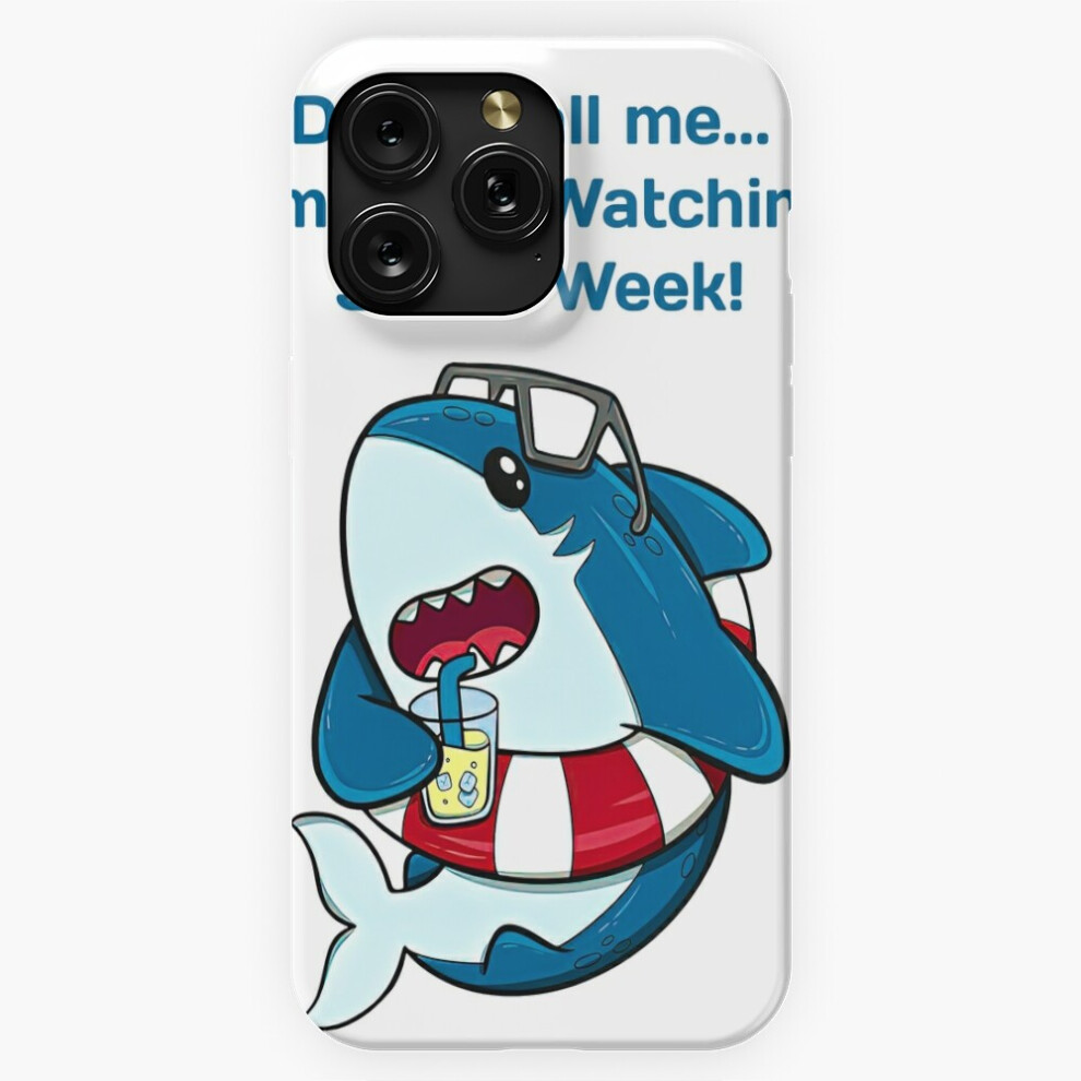 (Busy Shark Week =8760) Phone Case For Iphone Samsung 19 18 17 16 14 13 12 11 Plus Pro Max Galaxy S28 S27 S26 S25 S24 S23 S22 Ultra Note 20 4741628116006