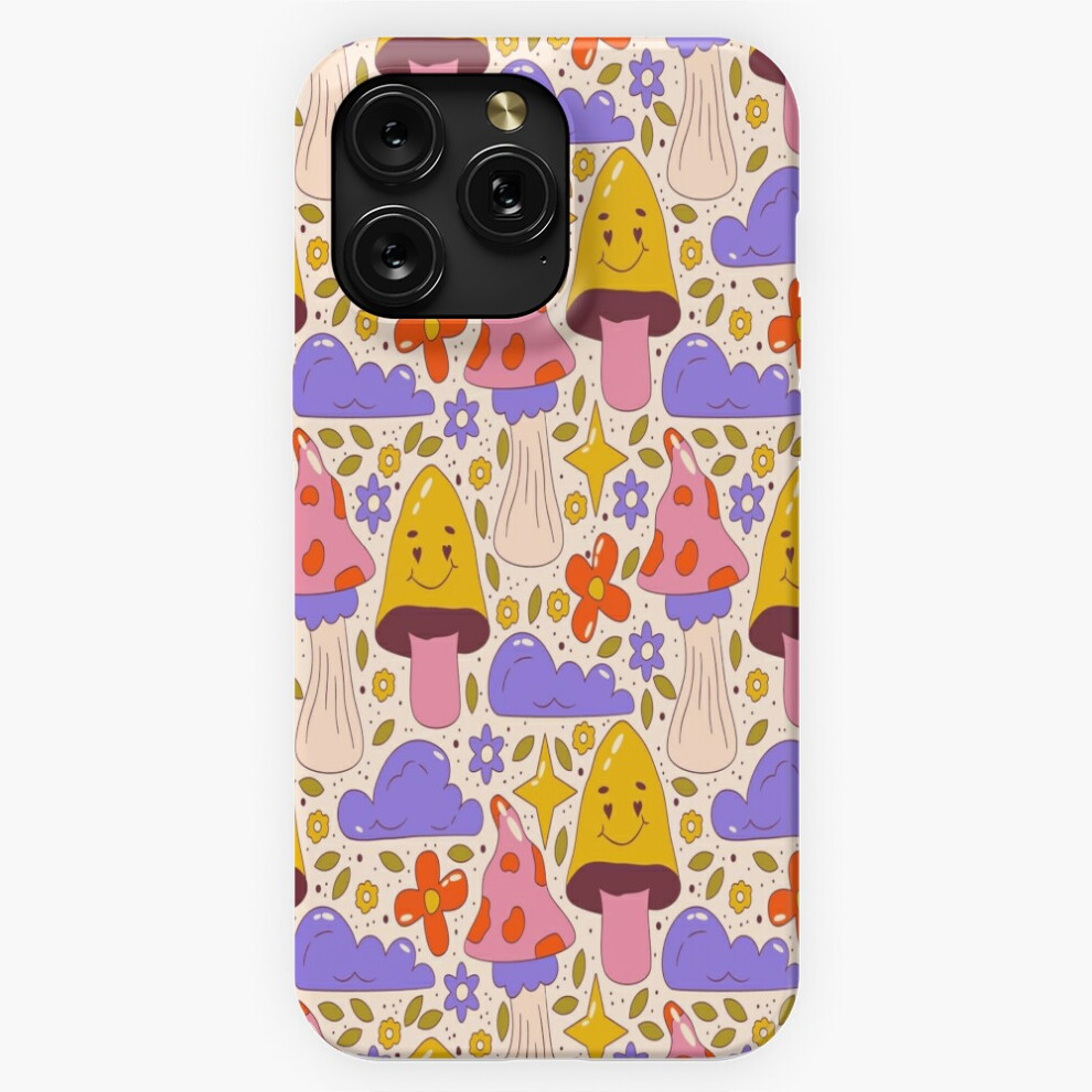 (Trippy Groovy Seamless Pattern For A Psychedelic Blast From The Past=8043) Phone Case For Iphone Samsung 19 18 17 16 14 13 12 11 Plus Pro Max Galaxy 4741628108681