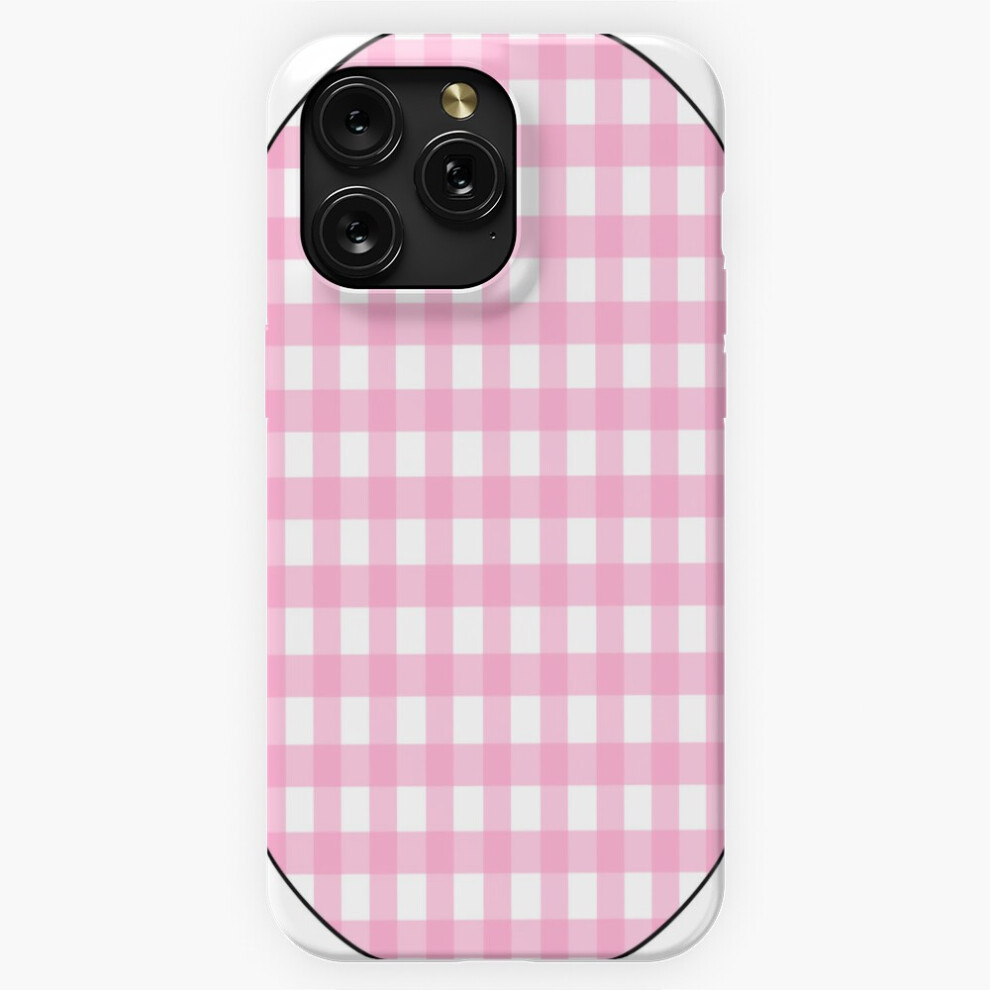 ( Gingham Pattern Circle=8029) Phone Case For Iphone Samsung 19 18 17 16 14 13 12 11 Plus Pro Max Galaxy S28 S27 S26 S25 S24 S23 S22 Ultra Note 20 Pink 4741628108544