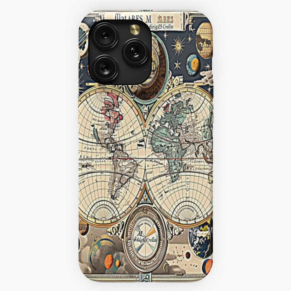 (Vintage Celestial Map ? Intricate Astronomical Chart=8697) Phone Case For Iphone Samsung 19 18 17 16 14 13 12 11 Plus Pro Max Galaxy S28 S27 S26 S25 4741628115351