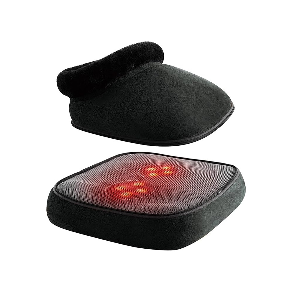 Electric Foot Massager & Deep Kneading Massager with Heat Function