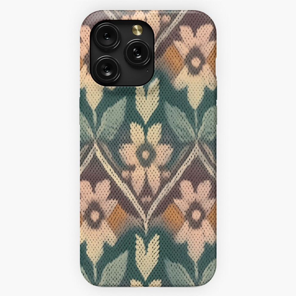 (Flora Crocheted Flowers Seamless Pattern A60=8450) Phone Case For Iphone Samsung 19 18 17 16 14 13 12 11 Plus Pro Max Galaxy S28 S27 S26 S25 S24 S23 4741628112831
