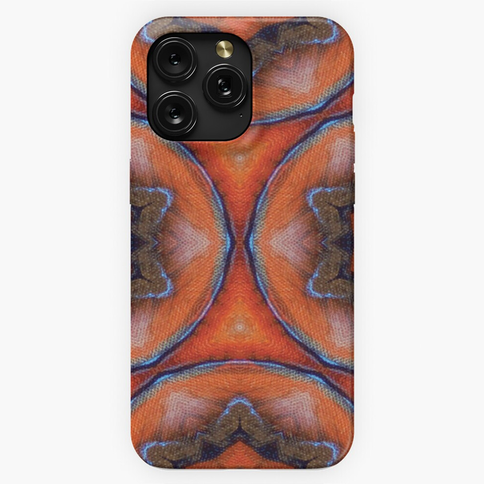 (Orange Black Blue Seamless Geometric Design. Mary Lange.=8419) Phone Case For Iphone Samsung 19 18 17 16 14 13 12 11 Plus Pro Max Galaxy S28 S27 S26 Blue,Orange,Black 4741628112527