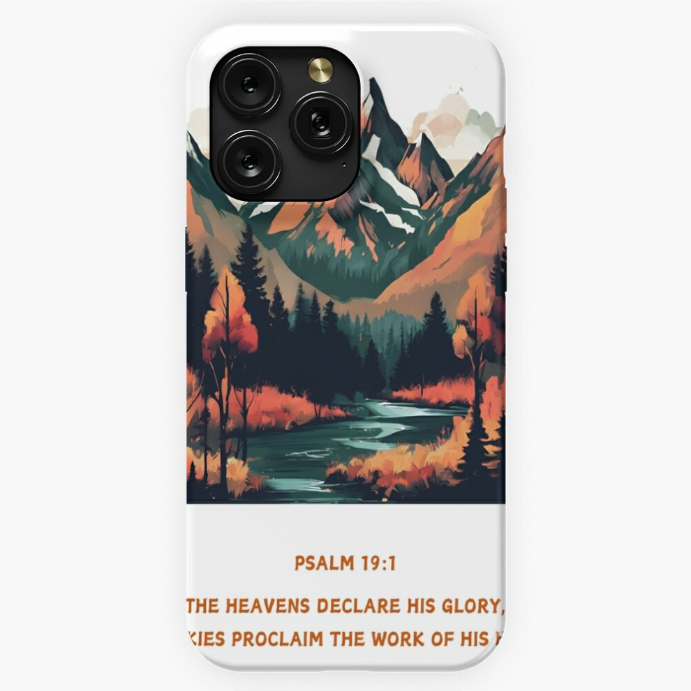 Photos - Case  Phone  for iPhone Samsung 19 18 17 16 14 13 12 11 Plus Pro Max Galaxy S28 S27 S26 S(The heaves declares His glory=8459)