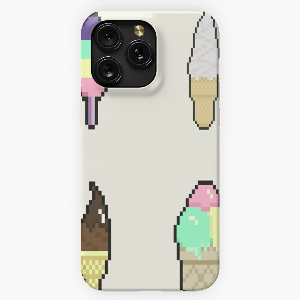 (Ice Pack Pixel Art=9281) Phone Case For Iphone Samsung 19 18 17 16 14 13 12 11 Plus Pro Max Galaxy S28 S27 S26 S25 S24 S23 S22 Ultra Note 20 Cream 4741628121314