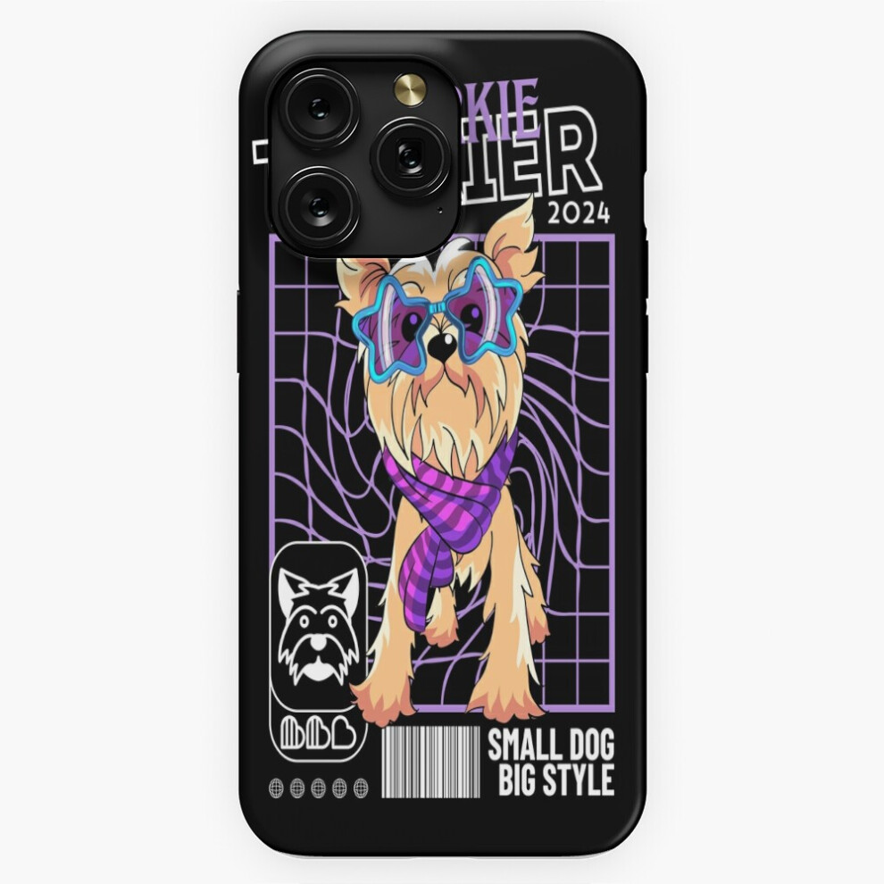 (Yorkie Terrier : Small Dog, Big Style=9209) Phone Case For Iphone Samsung 19 18 17 16 14 13 12 11 Plus Pro Max Galaxy S28 S27 S26 S25 S24 S23 S22 Ult 4741628120584