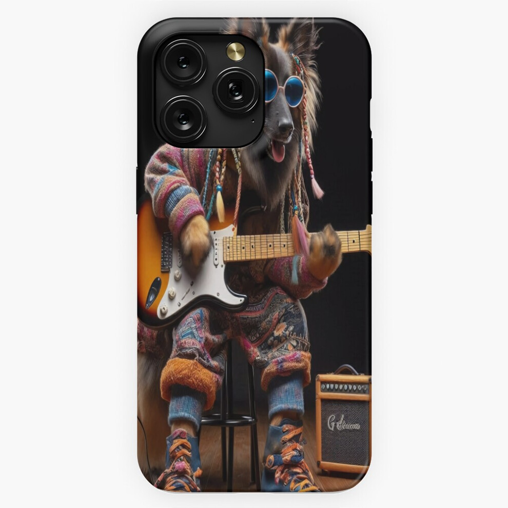 (Bohemian Rhapsody: The Belgian Shepherd?S Rock ?N? Roll=9198) Phone Case For Iphone Samsung 19 18 17 16 14 13 12 11 Plus Pro Max Galaxy S28 S27 S26 S 4741628120461