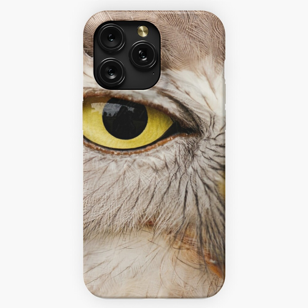 (Detailed Closeup Of The Barking Owls Eye.=9182) Phone Case For Iphone Samsung 19 18 17 16 14 13 12 11 Plus Pro Max Galaxy S28 S27 S26 S25 S24 S23 S22 4741628120300