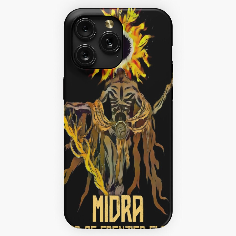 (Elden Ring Midra Lord Of Frenzied Flame Shirt, Shadow Of Erdtree, Elden Ring Dlc, Warrior Shirt, Dem) Phone Case For Iphone Samsung 19 18 17 16 14 13 4741628117898