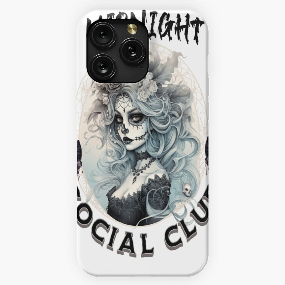 (Midnight Social Club, Halloween Spooky Social Club Designs =8856) Phone Case For Iphone Samsung 19 18 17 16 14 13 12 11 Plus Pro Max Galaxy S28 S27 S 4741628116983