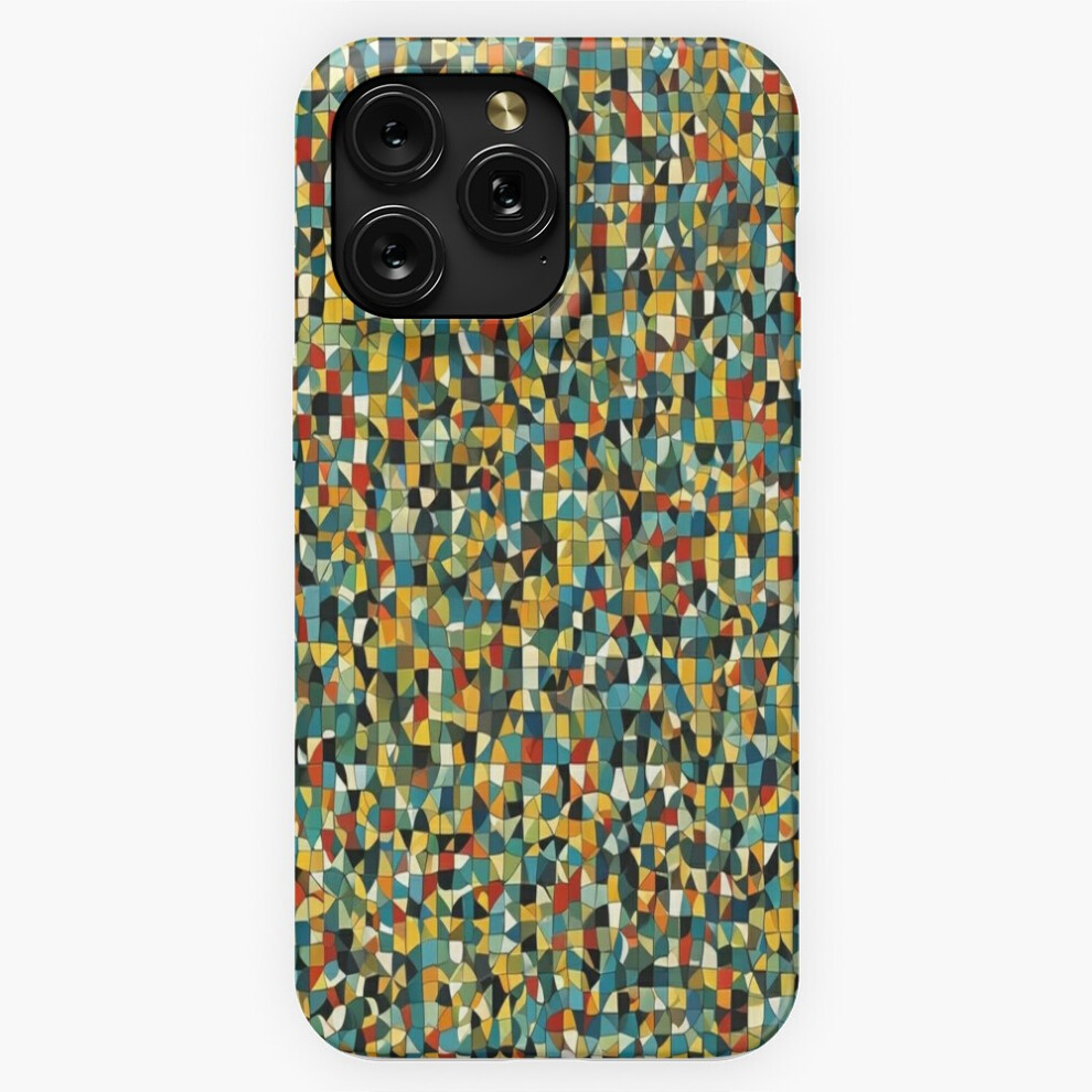 (Abstract Mosaic Pattern With Colorful Geometric Shapes=9735) Phone Case For Iphone Samsung 19 18 17 16 14 13 12 11 Plus Pro Max Galaxy S28 S27 S26 S2 4741628125947