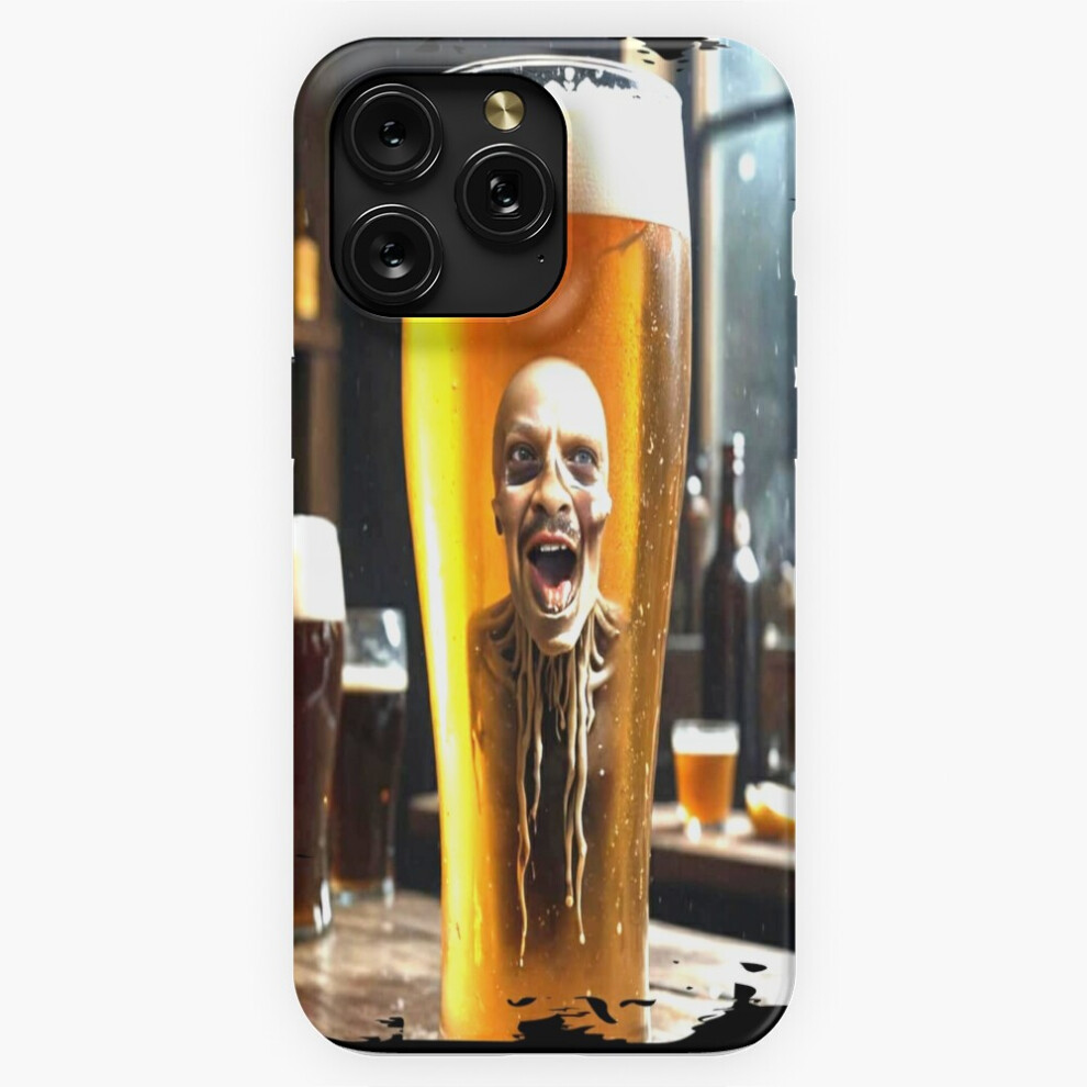 (Beer Lover's Head In A Mug - Abstract Art=9998) Phone Case For Iphone Samsung 19 18 17 16 14 13 12 11 Plus Pro Max Galaxy S28 S27 S26 S25 S24 S23 S22 4741628128627