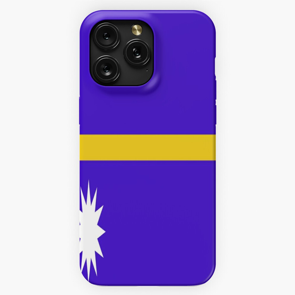 (National Flag Of Nauru A Tiny Island In Micronesia, Australia=9994) Phone Case For Iphone Samsung 19 18 17 16 14 13 12 11 Plus Pro Max Galaxy S28 S27 4741628128580