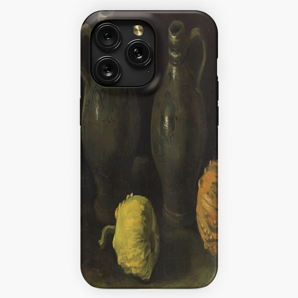 (Vincent Van Gogh - Still Life With Two Jars And Two Pumpkins=10243) Phone Case For Iphone Samsung 19 18 17 16 14 13 12 11 Plus Pro Max Galaxy S28 S27 4741628131122