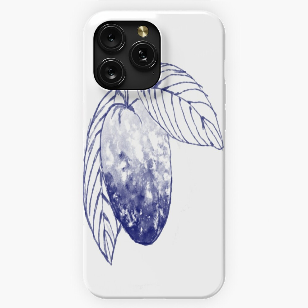 (Freehand Drawing Of A Plum On A White.=10220) Phone Case For Iphone Samsung 19 18 17 16 14 13 12 11 Plus Pro Max Galaxy S28 S27 S26 S25 S24 S23 S22 U Purple 4741628130897