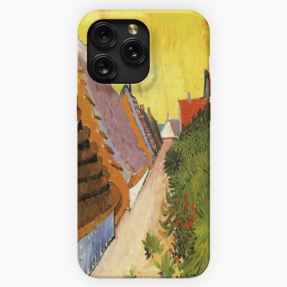 (Vincent Van Gogh - Street In Saintes-Maries=10204) Phone Case For Iphone Samsung 19 18 17 16 14 13 12 11 Plus Pro Max Galaxy S28 S27 S26 S25 S24 S23 4741628130736