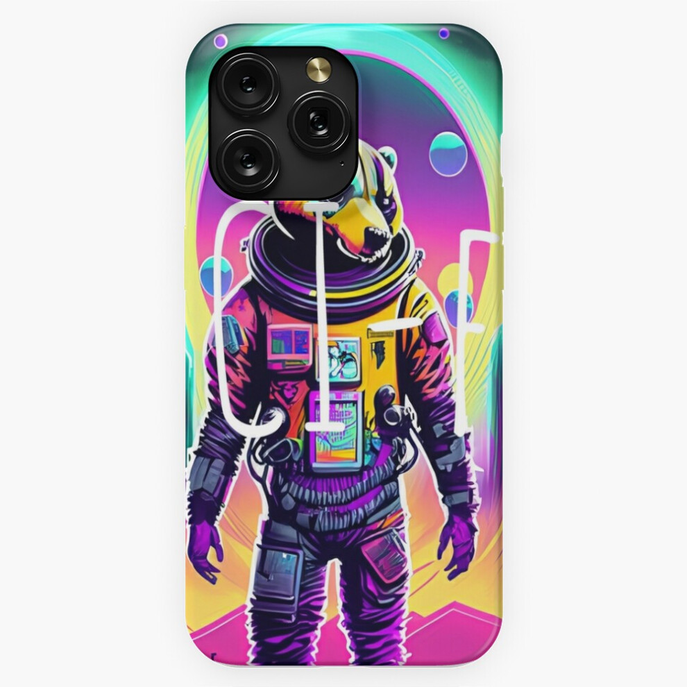 (?Cyber Honeybadger Chronicles: Neon Future"=10042) Phone Case For Iphone Samsung 19 18 17 16 14 13 12 11 Plus Pro Max Galaxy S28 S27 S26 S25 S24 S23 4741628129075