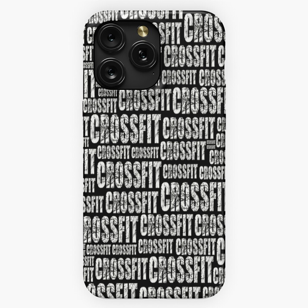 (Crossfit Grunge Text Seamless Pattern=10188) Phone Case For Iphone Samsung 19 18 17 16 14 13 12 11 Plus Pro Max Galaxy S28 S27 S26 S25 S24 S23 White 4741628130569