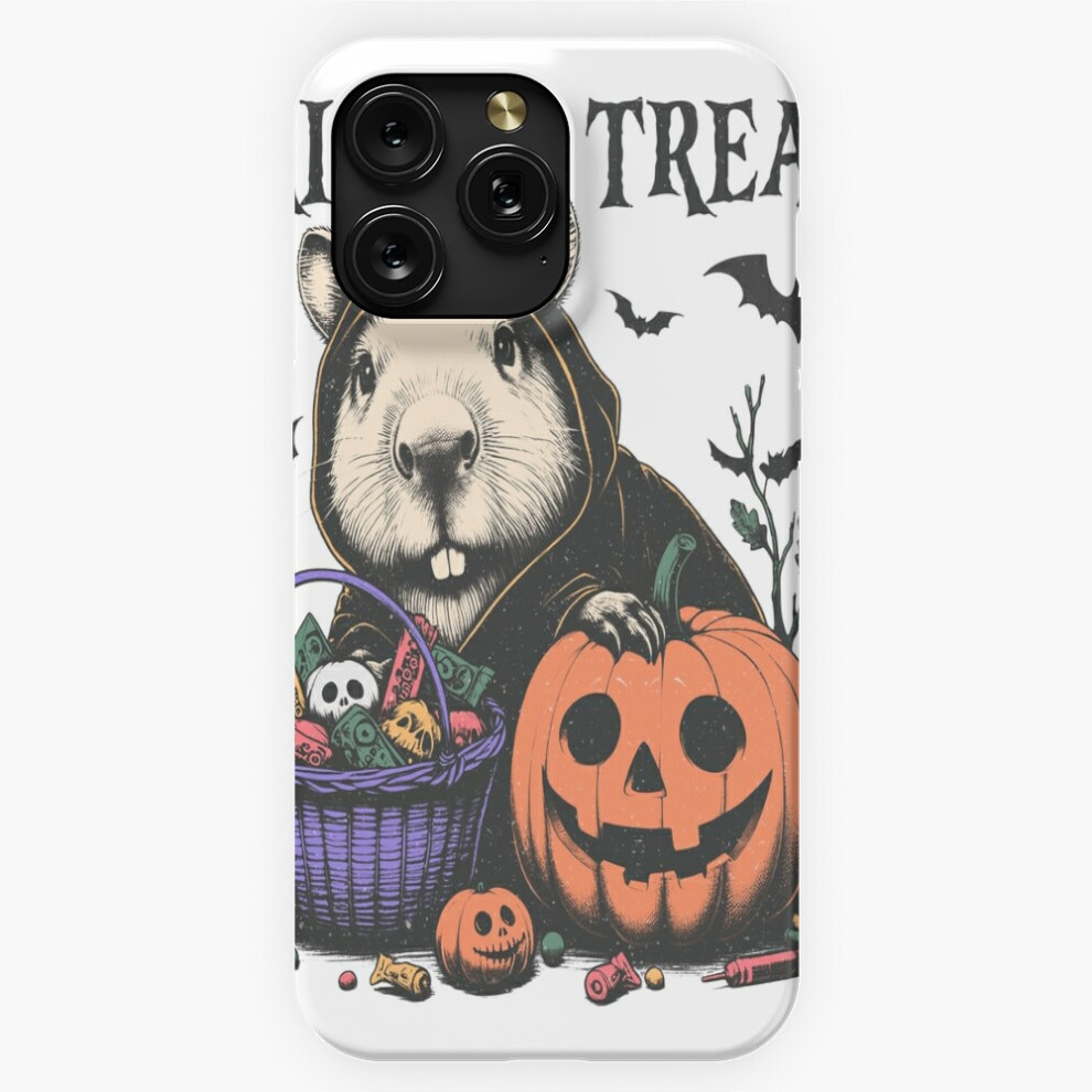 (Trick Or Treatybara Witch Pumpkin Halloween=9874) Phone Case For Iphone Samsung 19 18 17 16 14 13 12 11 Plus Pro Max Galaxy S28 S27 S26 S25 S24 S23 S 4741628127361