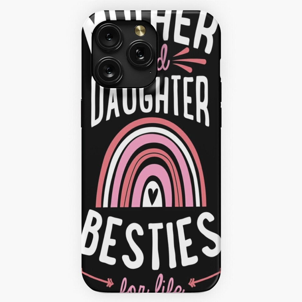 (Mother And Daughter Besties For Life Bohemian Rainbow Boho Style Mothers Day Stuff For Mom From Daug) Phone Case For Iphone Samsung 19 18 17 16 14 13 4741628135694