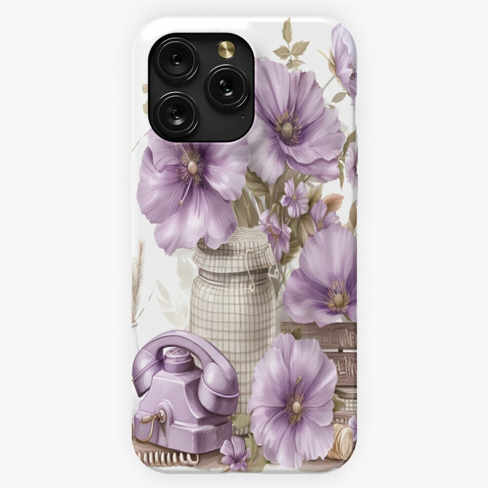 (Moonlight Conversations - Telephone And Flowers=10713) Phone Case For Iphone Samsung 19 18 17 16 14 13 12 11 Plus Pro Max Galaxy S28 S27 S26 S25 S24 4741628135922