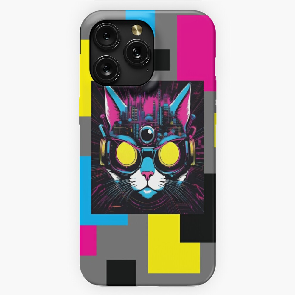 (Cyberpunk Cat=10705) Phone Case For Iphone Samsung 19 18 17 16 14 13 12 11 Plus Pro Max Galaxy S28 S27 S26 S25 S24 S23 S22 Ultra Note 20 4741628135847