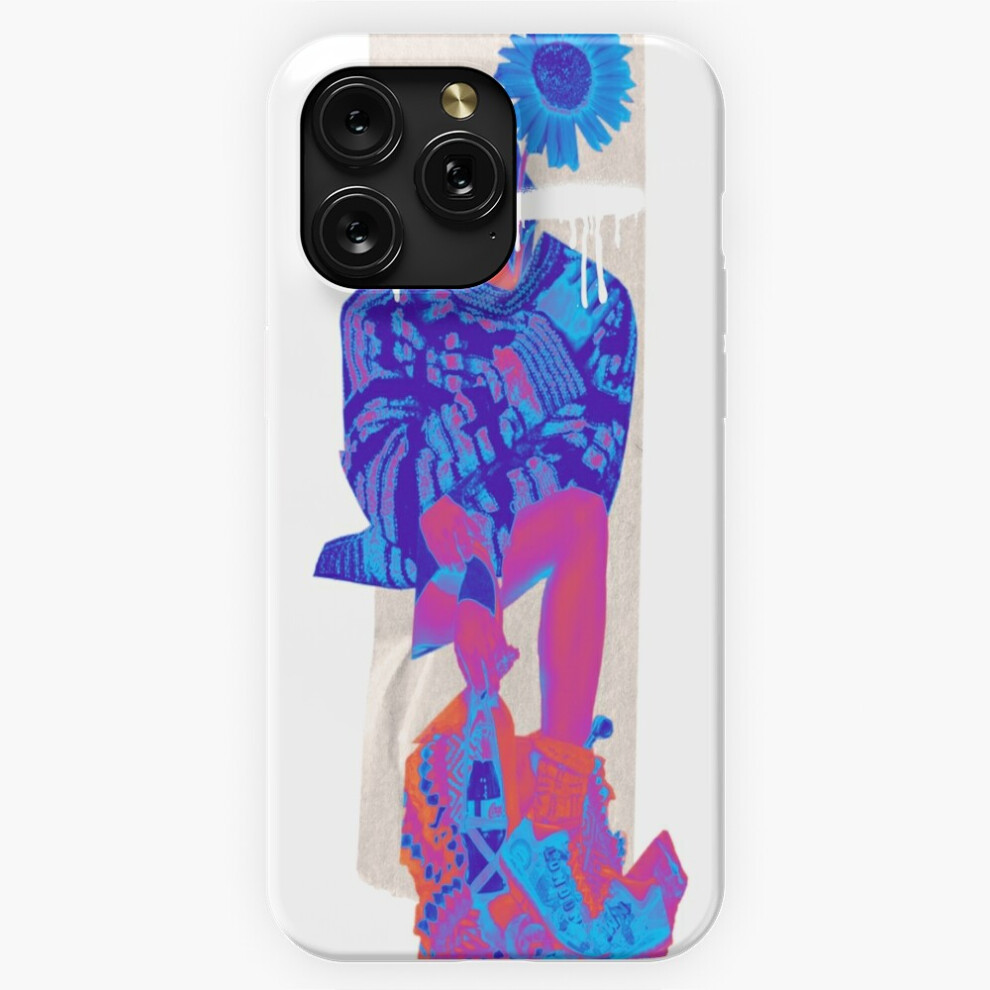 (Blurry Ft. Flowers Ft. Neon.k And =10647) Phone Case For Iphone Samsung 19 18 17 16 14 13 12 11 Plus Pro Max Galaxy S28 S27 S26 S25 S24 S23 S22 U Blue 4741628135243