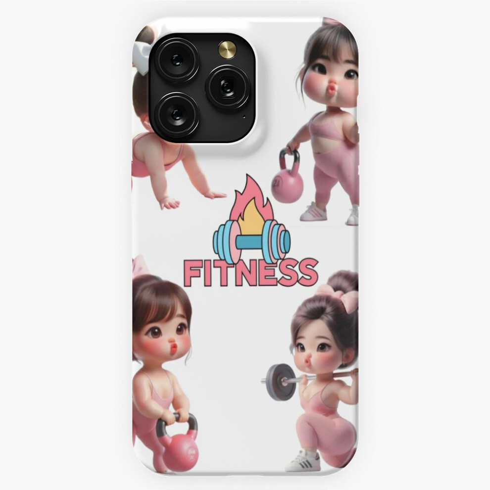 (Girls Gym. Fitness. Little Miss Gym Rat. Funny Workout=10633) Phone Case For Iphone Samsung 19 18 17 16 14 13 12 11 Plus Pro Max Galaxy S28 S27 S26 S 4741628135106