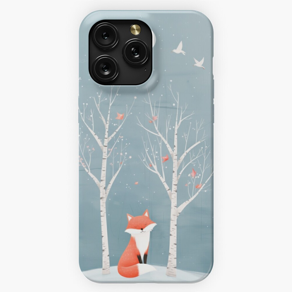 (A Fox In The Night Forest=10348) Phone Case For Iphone Samsung 19 18 17 16 14 13 12 11 Plus Pro Max Galaxy S28 S27 S26 S25 S24 S23 S22 Ultra Note Red 4741628132198