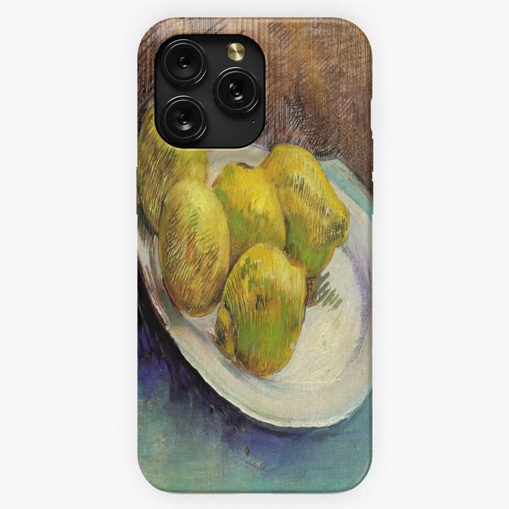(Vincent Van Gogh - Still Life With Lemons On A Plate=10323) Phone Case For Iphone Samsung 19 18 17 16 14 13 12 11 Plus Pro Max Galaxy S28 S27 S26 S25 4741628131948