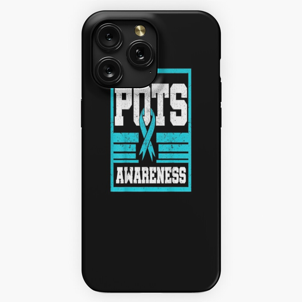 (Pots Awareness Turquoise Ribbon Dysautonomia Tachycardia=10422) Phone Case For Iphone Samsung 19 18 17 16 14 13 12 11 Plus Pro Max Galaxy S28 S27 S26 Green 4741628132952