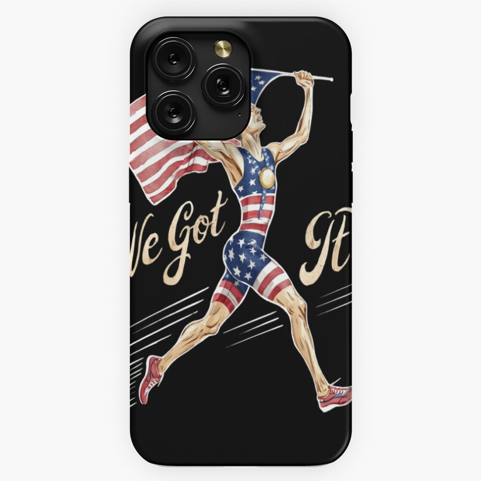 (Runner American Flag Usa Team Paris 2024 Olympics=10457) Phone Case For Iphone Samsung 19 18 17 16 14 13 12 11 Plus Pro Max Galaxy S28 S27 S26 S25 S2 4741628133317