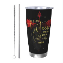 (We Are The Thirteen_617) Stainless Steel Tumbler 20oz Insulated Coffee Travel Funny Birthday Christmas Gifts for Women Men Boss Coworker